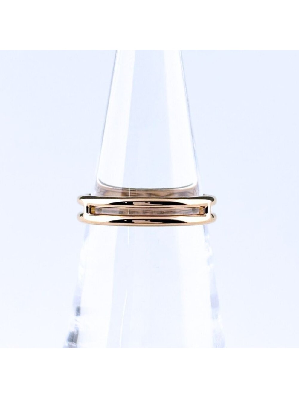 Hermes Ariane Pink Gold Ring